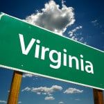 Virginia Road Sign