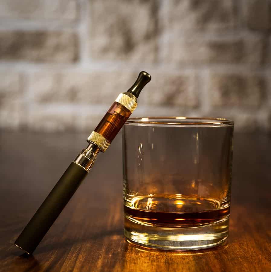 vaping alcohol