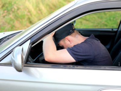 drowsy DUI driver